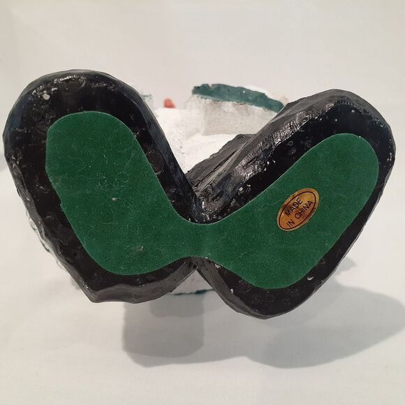 Holiday Collection 10 Inch Snowman Figurine Carved Look in Box‎ Winter - Picture 6 of 9